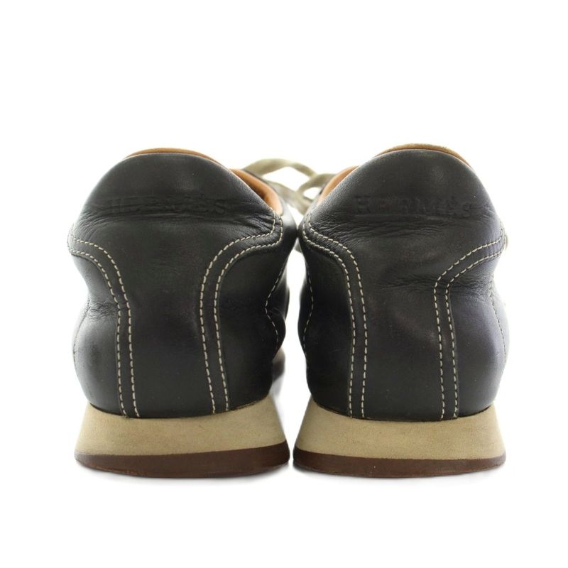 Hermes Quik Cles Za Sneakers Shoes 36 Black Yt D