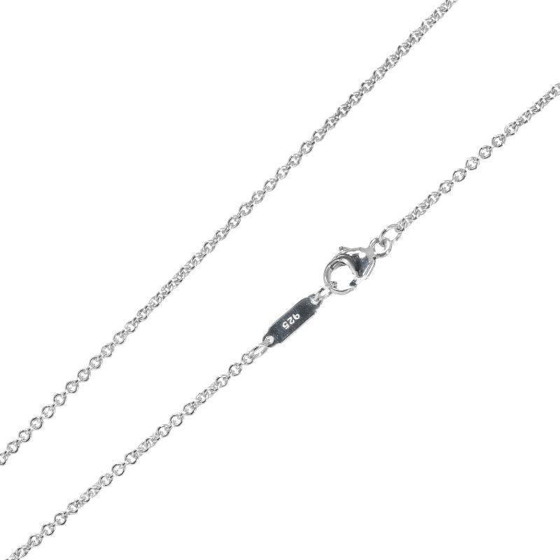 Tiffany & Co 1837 Cadena Lock Silver 925 Women's G Necklace