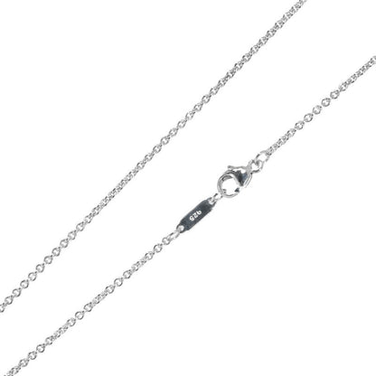 Tiffany & Co 1837 Cadena Lock Silver 925 Women's G Necklace
