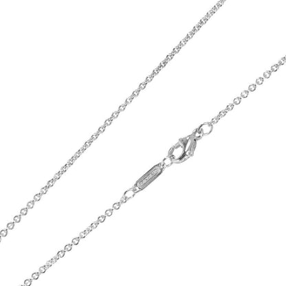 Tiffany & Co 1837 Cadena Lock Silver 925 Women's G Necklace
