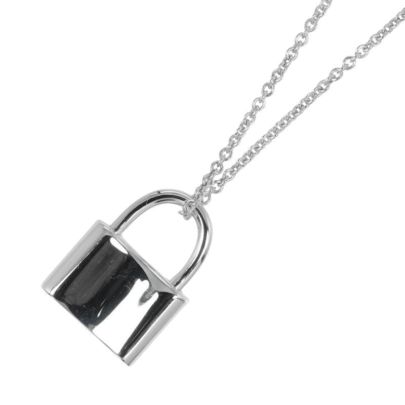 Tiffany & Co 1837 Cadena Lock Silver 925 Women's G Necklace