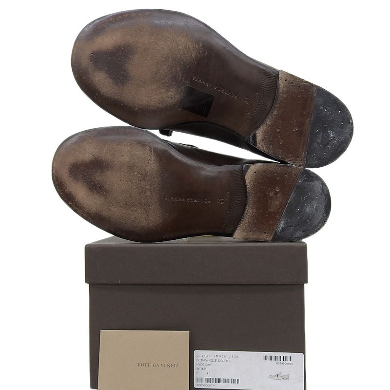 Bottega Veneta Tassel Loafer Shoes Men's Brown 41