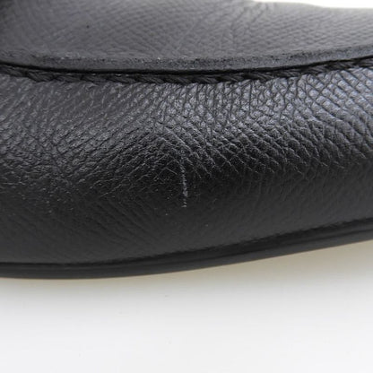 Hermes Api Leather Loafer Shoes Men's Black 41 1 2 41 1 2