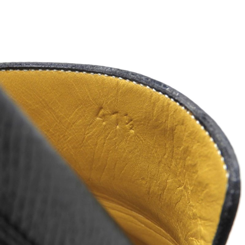 Hermes Api Leather Loafer Shoes Men's Black 41 1 2 41 1 2