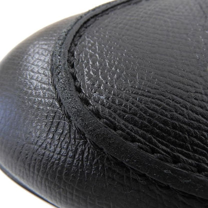 Hermes Api Leather Loafer Shoes Men's Black 41 1 2 41 1 2