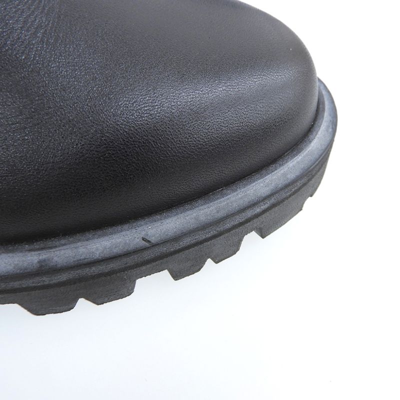 Celine Margaret Chelsea Boots Side Gore Boots Shoes Men's Black 40