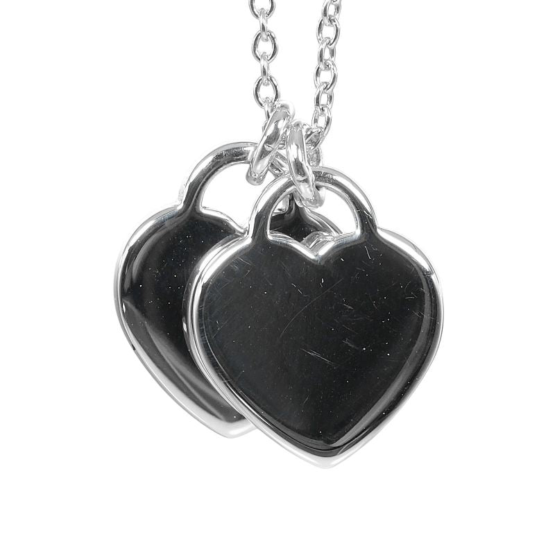 Tiffany & Co Return Toe Tiffany & Co Double Heart Silver 925