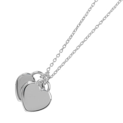 Tiffany & Co Return Toe Tiffany & Co Double Heart Silver 925