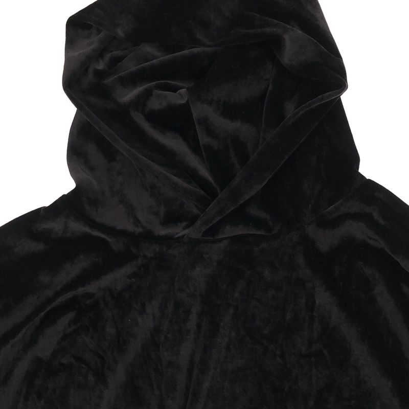 Balenciaga 22aw Velvet Pullover Parka Sl91 720654 Black L