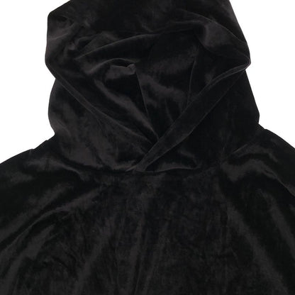 Balenciaga 22aw Velvet Pullover Parka Sl91 720654 Black L