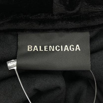 Balenciaga 22aw Velvet Pullover Parka Sl91 720654 Black L