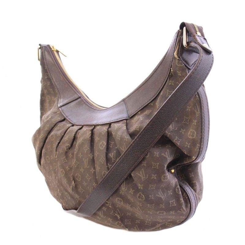 Louis Vuitton Monogram Idylle Rhapsody MM Shoulder Bag Tuck Logo All Over Brown