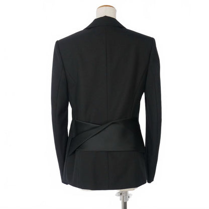 Balenciaga Alexander Wang Period Tailored Jacket Bleather Back Satin Belt 1