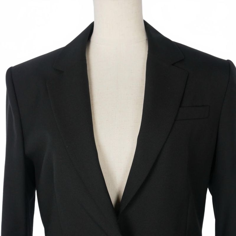 Balenciaga Alexander Wang Period Tailored Jacket Bleather Back Satin Belt 1