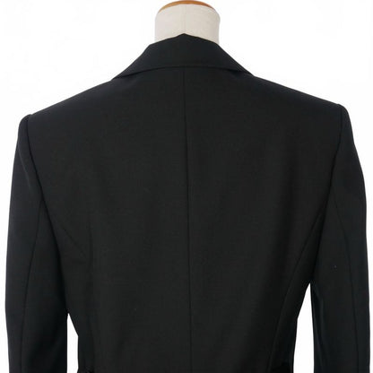 Balenciaga Alexander Wang Period Tailored Jacket Bleather Back Satin Belt 1
