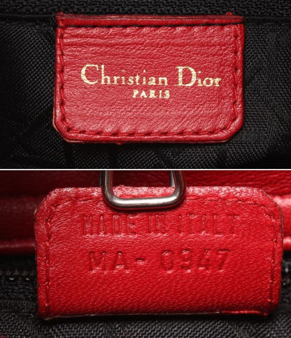 Christian Dior 2way Handbag Shoulder Bag Shoulder Canage Lady Dior Mini Women