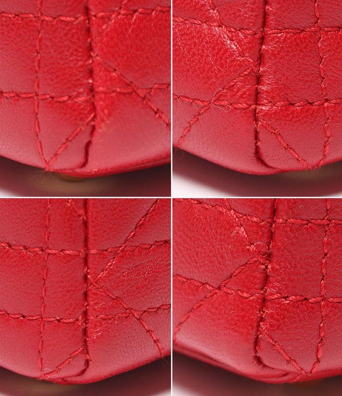 Christian Dior 2way Handbag Shoulder Bag Shoulder Canage Lady Dior Mini Women