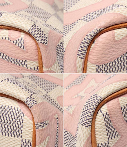 Louis Vuitton Shoulder Bag Crossbody Nano Noe Damier Azure Tahiti N60052 Women