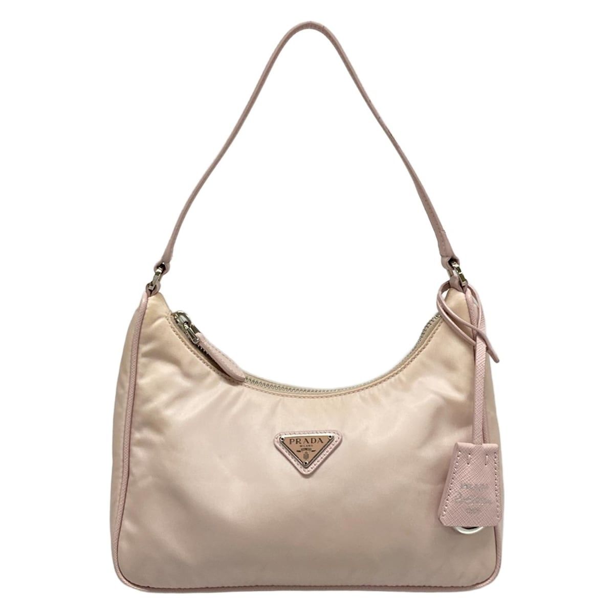 Prada Handbag Re-Edition 2005 Re-Nylon Mini Bag 1ne204 Pink Leather