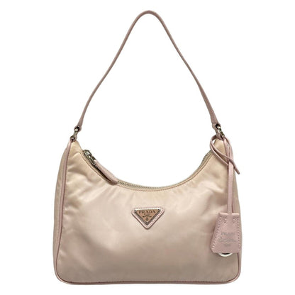 Prada Handbag Re-Edition 2005 Re-Nylon Mini Bag 1ne204 Pink Leather