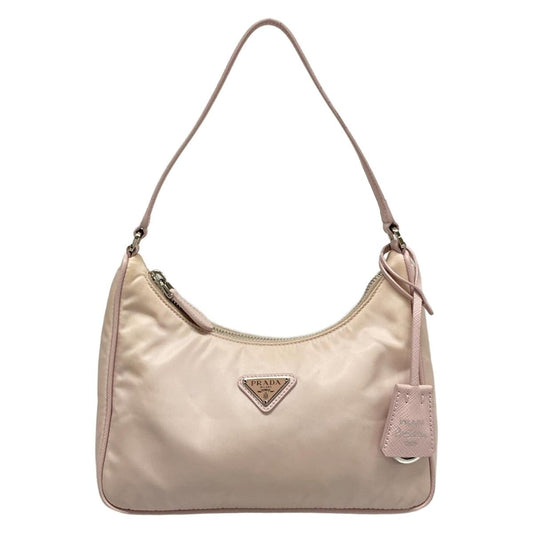 Prada Handbag Re-Edition 2005 Re-Nylon Mini Bag 1ne204 Pink Leather