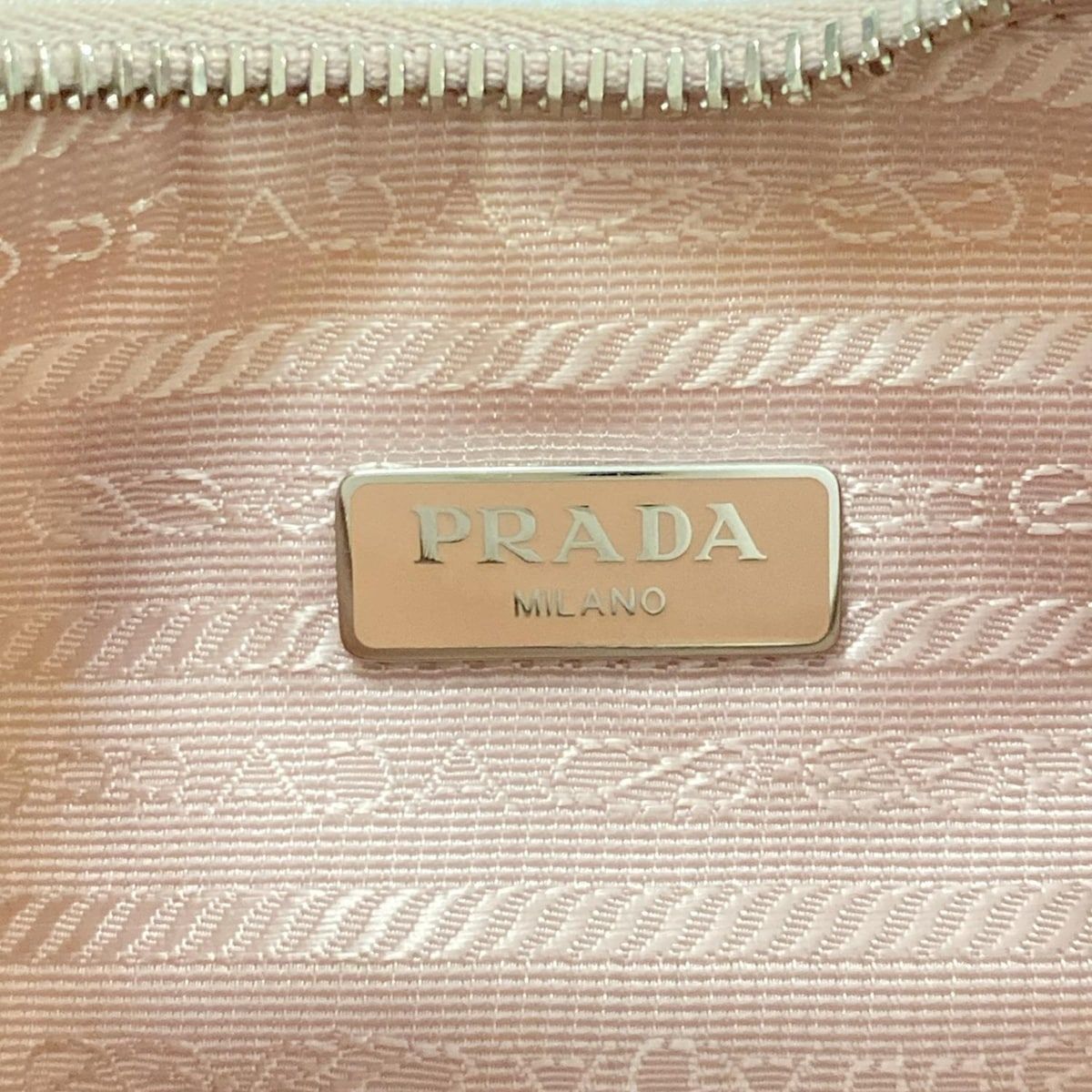 Prada Handbag Re-Edition 2005 Re-Nylon Mini Bag 1ne204 Pink Leather
