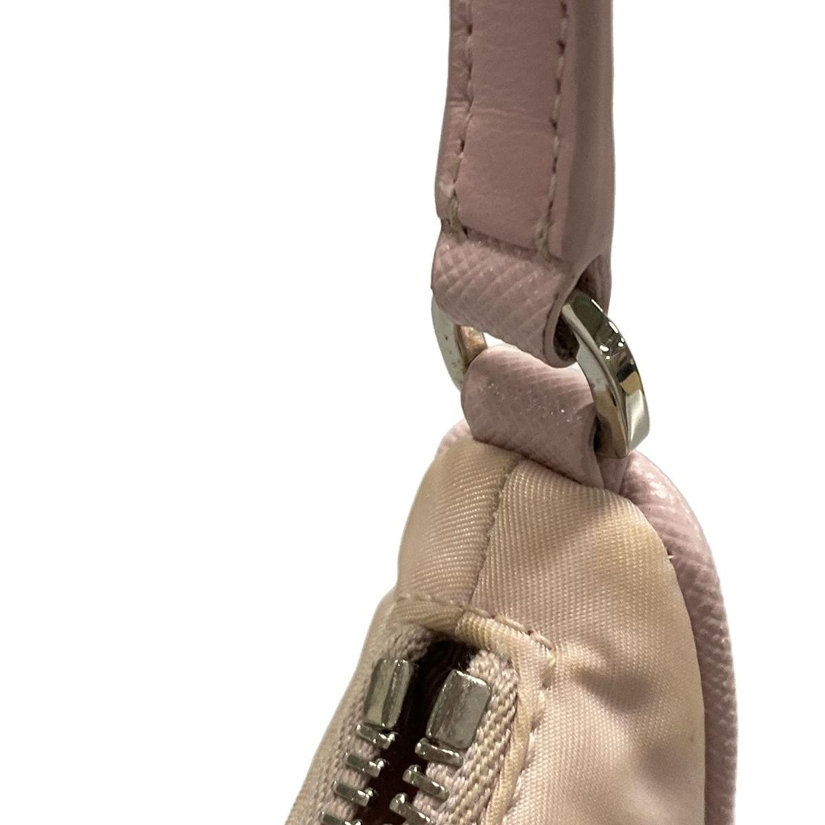 Prada Handbag Re-Edition 2005 Re-Nylon Mini Bag 1ne204 Pink Leather