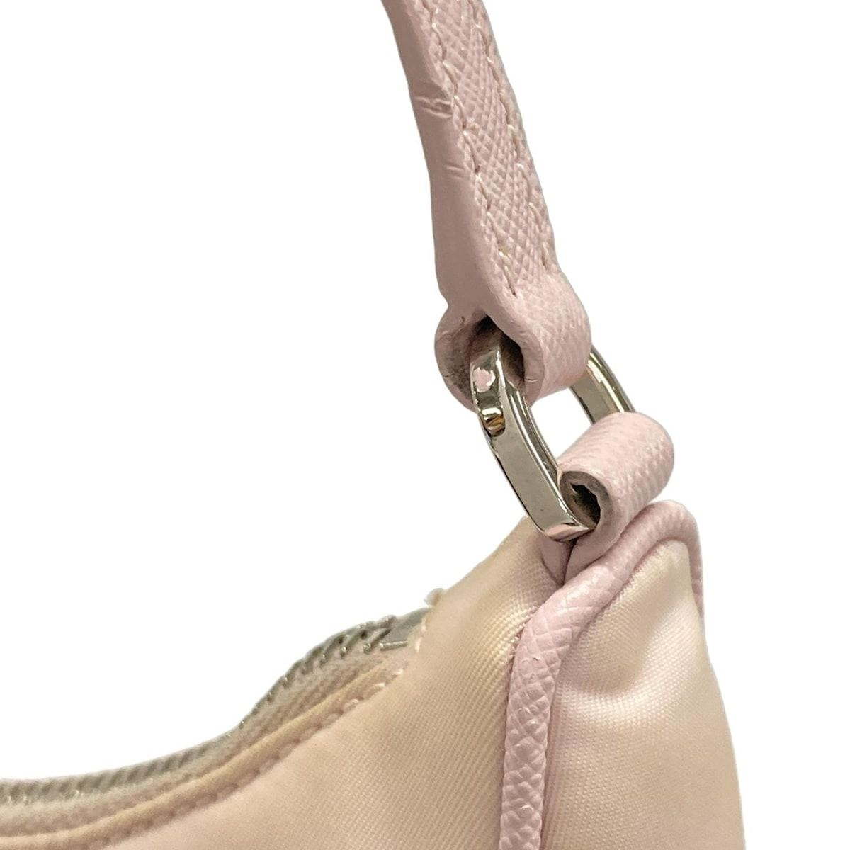 Prada Handbag Re-Edition 2005 Re-Nylon Mini Bag 1ne204 Pink Leather