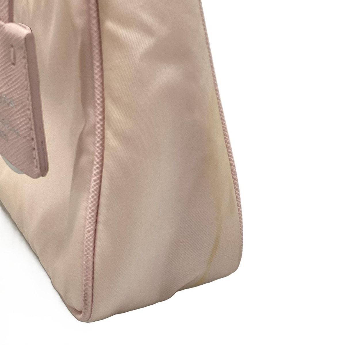 Prada Handbag Re-Edition 2005 Re-Nylon Mini Bag 1ne204 Pink Leather