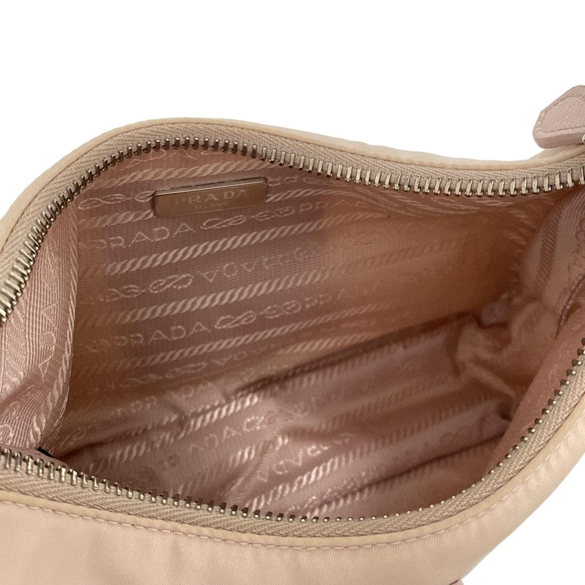Prada Handbag Re-Edition 2005 Re-Nylon Mini Bag 1ne204 Pink Leather