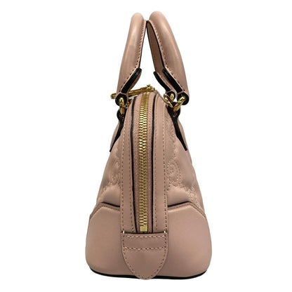 Gucci Handbag Ggmatelasse 727793 Light Pink Leather
