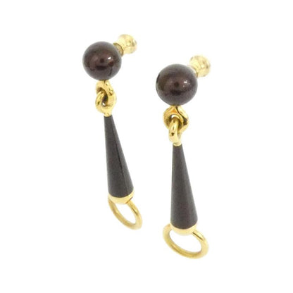 Hermes Epi Cœur Ekestre 100013f Earrings
