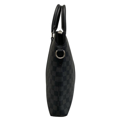 Louis Vuitton Business Bag Damier Graphite Anton Briefcase N40024 Damier
