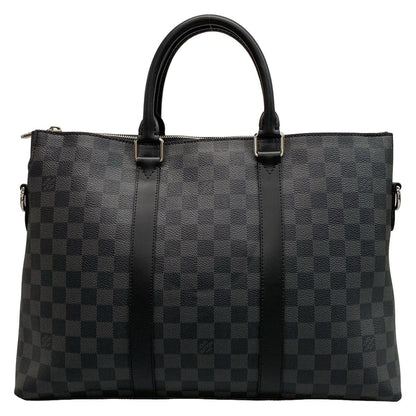 Louis Vuitton Business Bag Damier Graphite Anton Briefcase N40024 Damier
