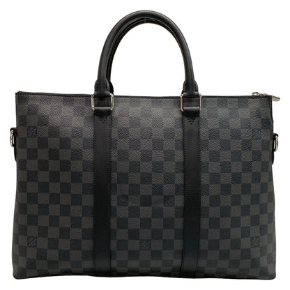 Louis Vuitton Business Bag Damier Graphite Anton Briefcase N40024 Damier