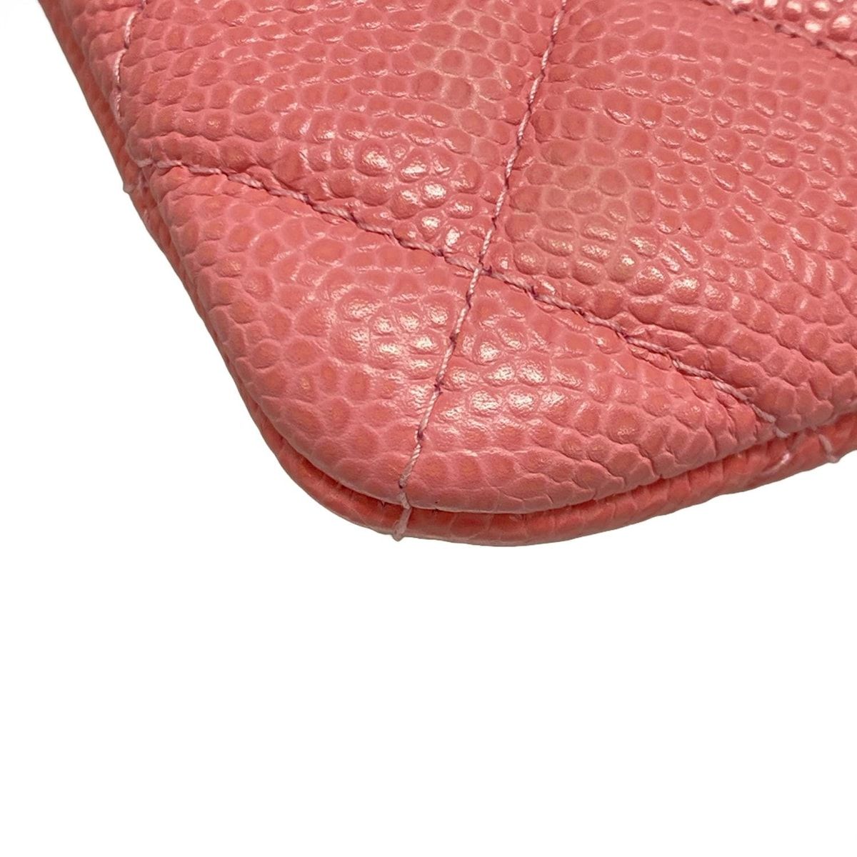 Chanel Clutch Bag - Pink Coco Mark/silver Hardware