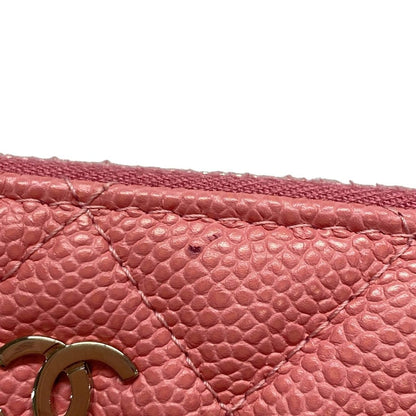 Chanel Clutch Bag - Pink Coco Mark/silver Hardware