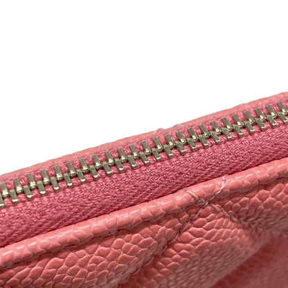 Chanel Clutch Bag - Pink Coco Mark/silver Hardware