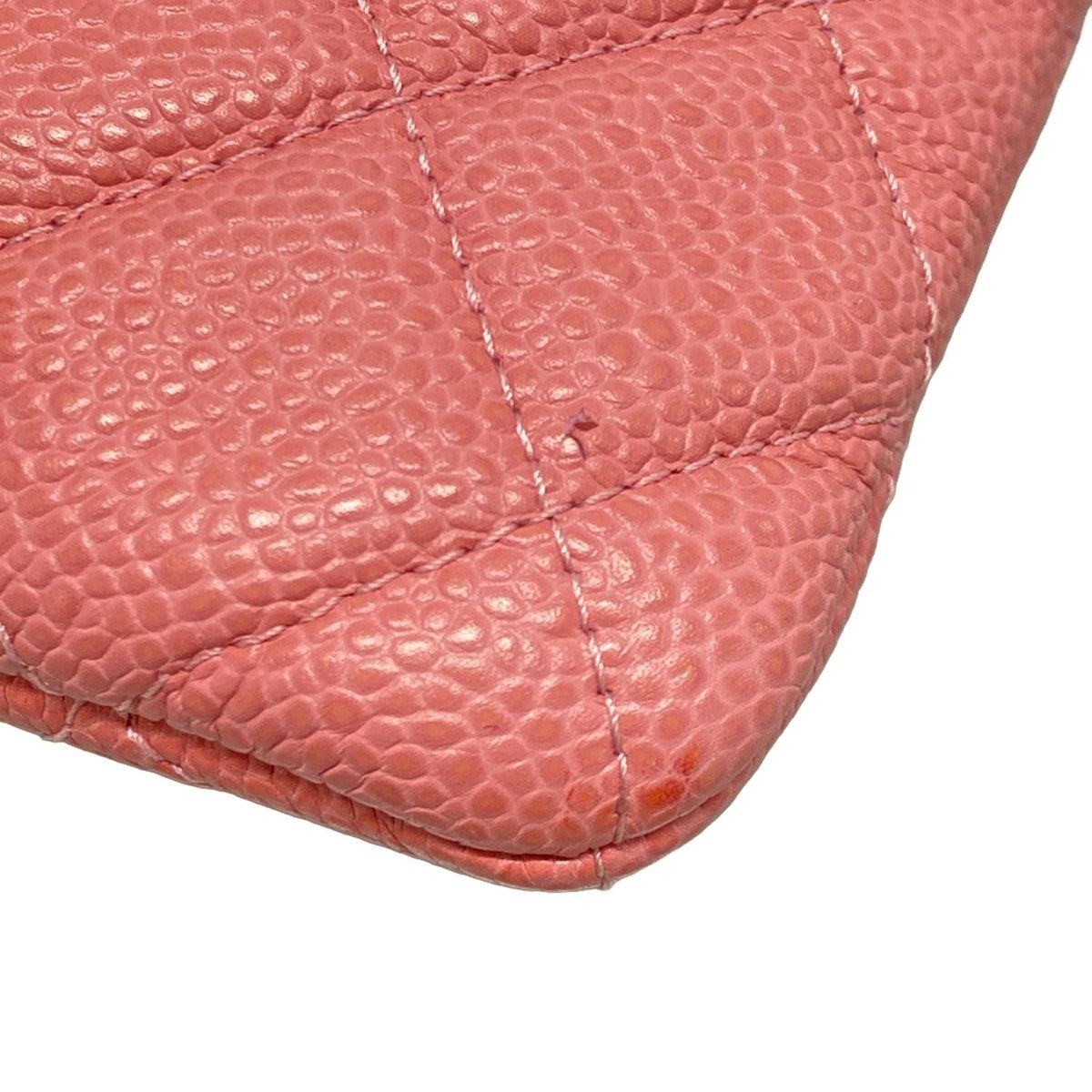 Chanel Clutch Bag - Pink Coco Mark/silver Hardware