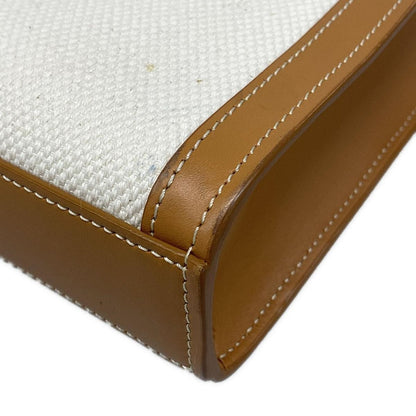 Celine Tote Bag Mini Vertical Hippo Celine Natural X Tan