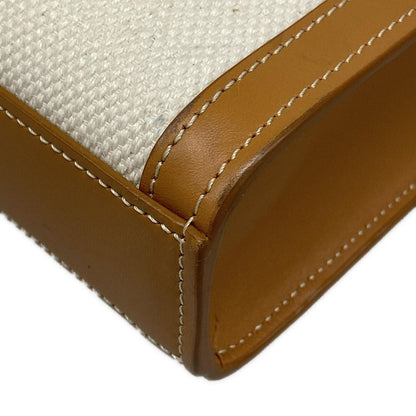 Celine Tote Bag Mini Vertical Hippo Celine Natural X Tan