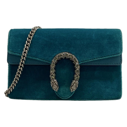 Gucci Shoulder Bag Dionysus/gg Plus/gg Spree 476432 Blue Green Chain