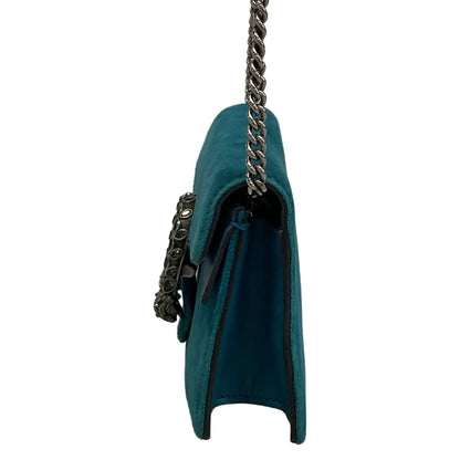 Gucci Shoulder Bag Dionysus/gg Plus/gg Spree 476432 Blue Green Chain