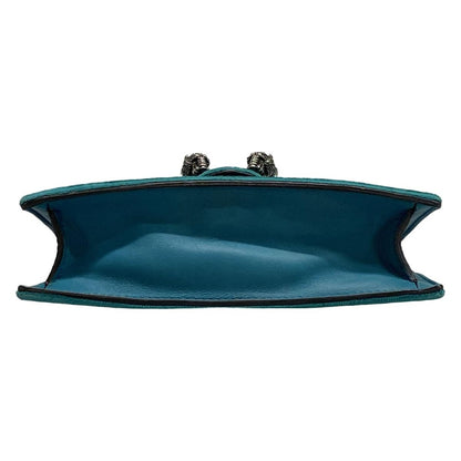 Gucci Shoulder Bag Dionysus/gg Plus/gg Spree 476432 Blue Green Chain