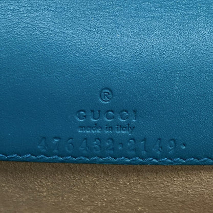 Gucci Shoulder Bag Dionysus/gg Plus/gg Spree 476432 Blue Green Chain