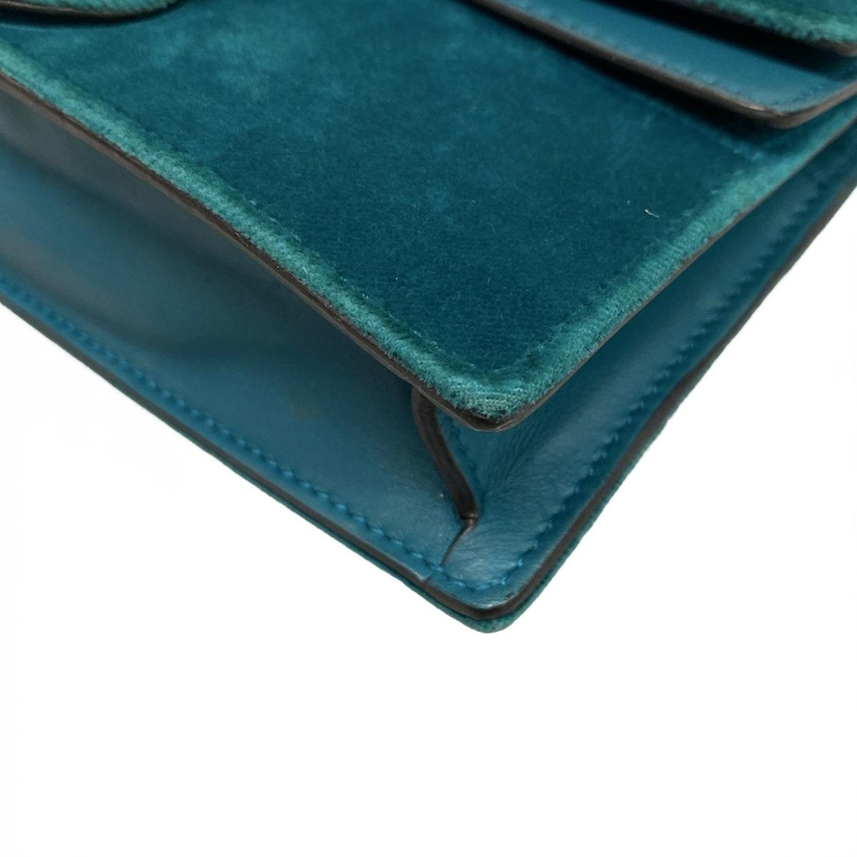 Gucci Shoulder Bag Dionysus/gg Plus/gg Spree 476432 Blue Green Chain