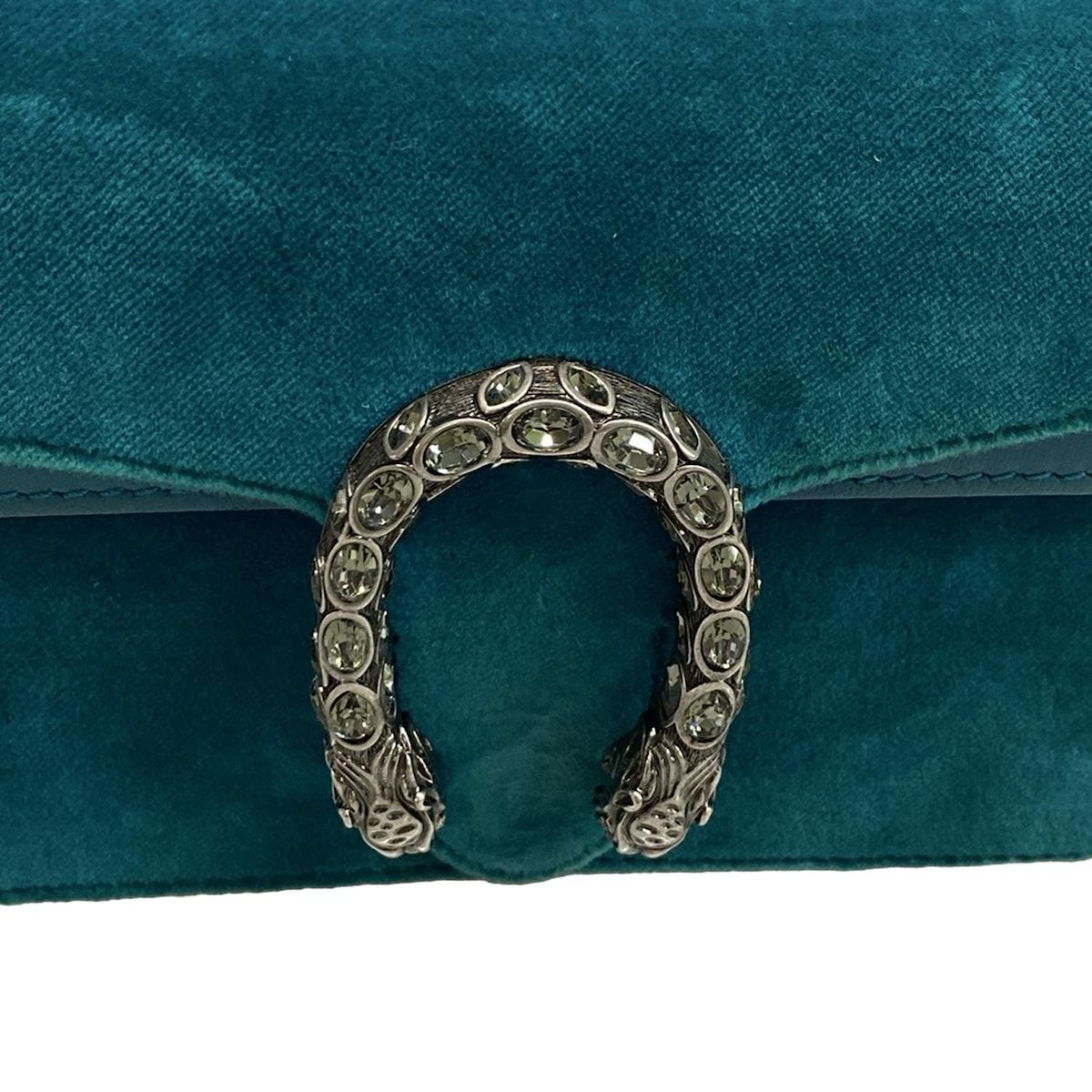 Gucci Shoulder Bag Dionysus/gg Plus/gg Spree 476432 Blue Green Chain