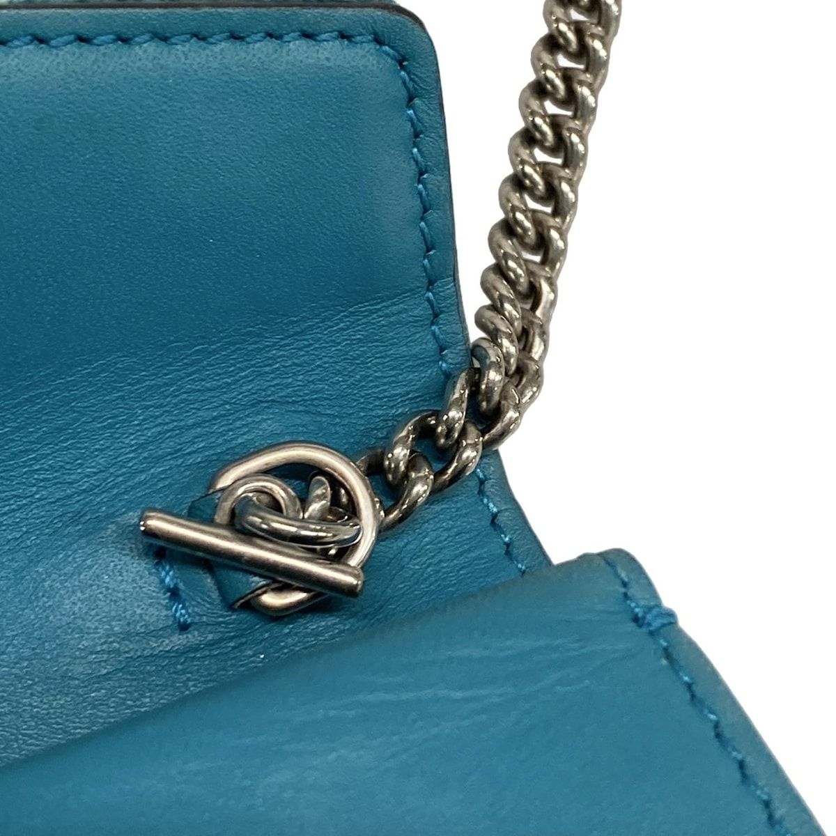 Gucci Shoulder Bag Dionysus/gg Plus/gg Spree 476432 Blue Green Chain