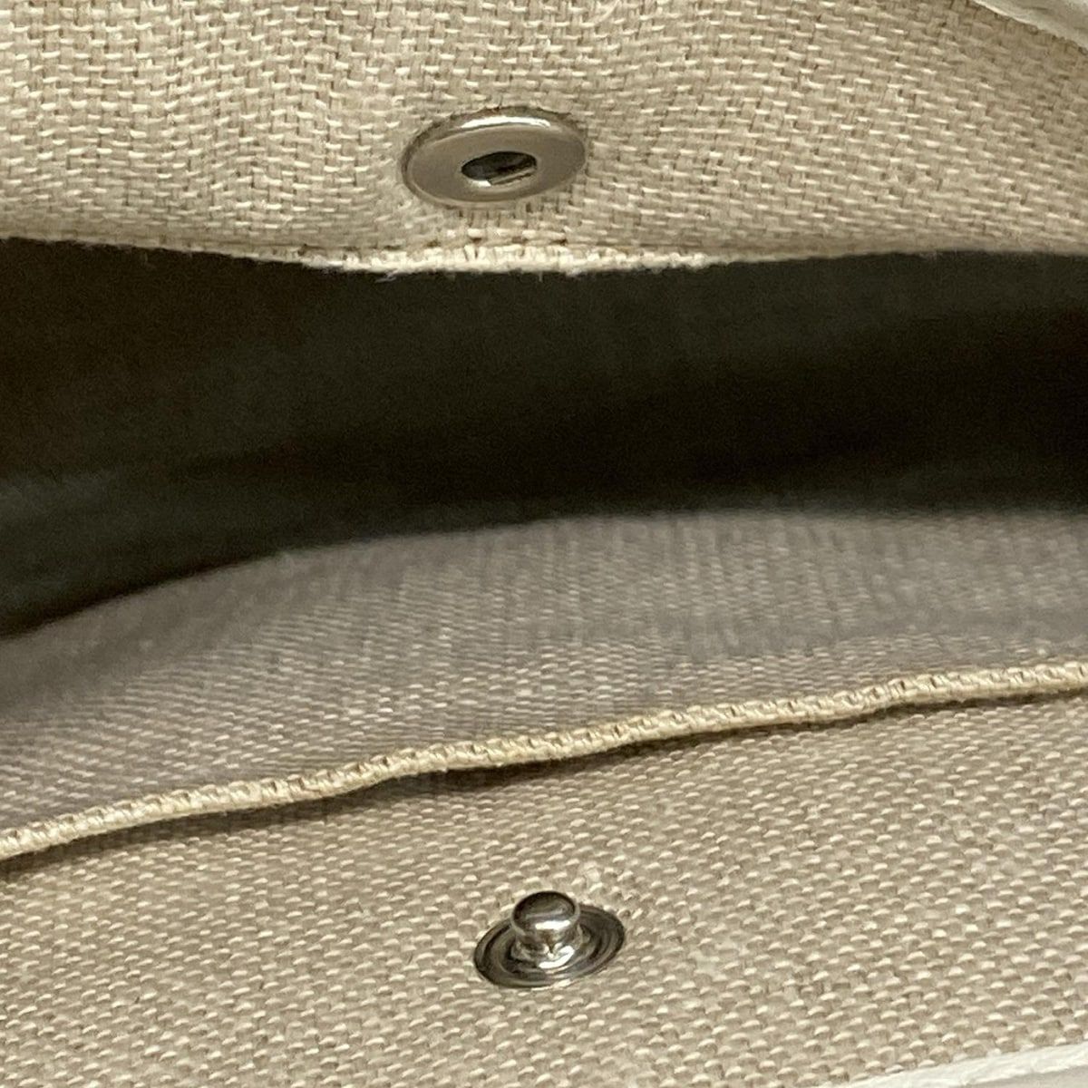 Balenciaga Tote Bag Navy Cabas S 339933 Black X Ivory Rope Handle Leather