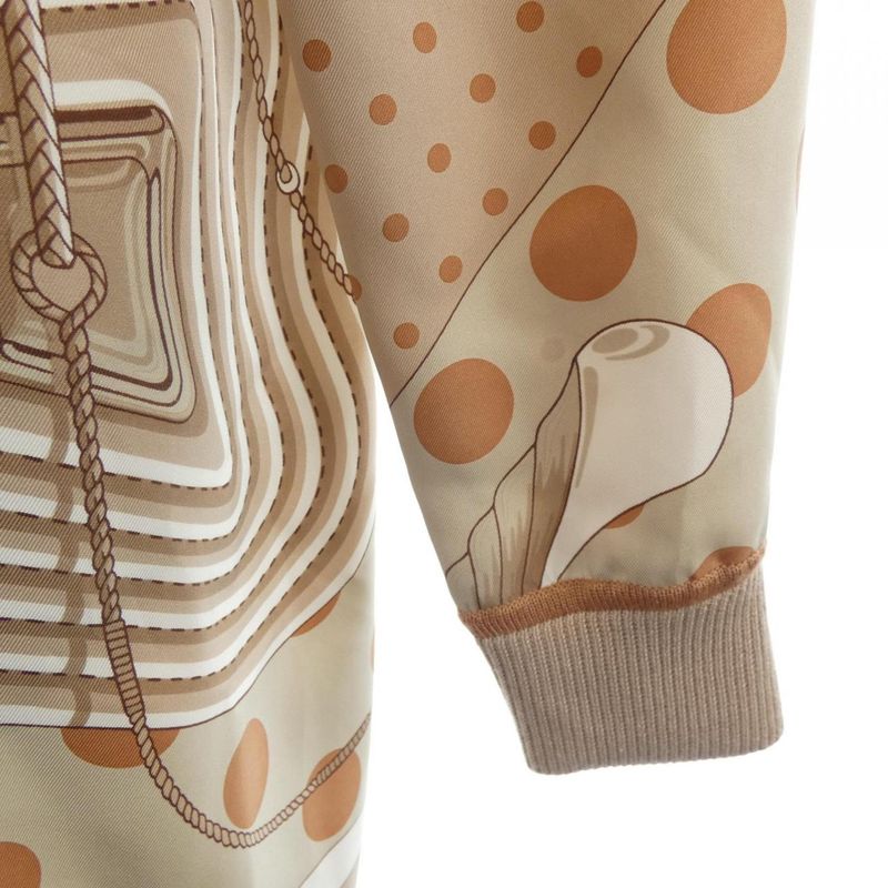 Hermes Clil-Clac a Pois *17-7754 Twill Raine Dress